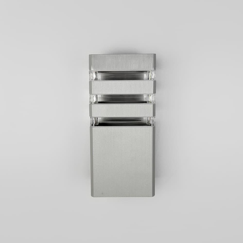 Светильник уличный настенный 23х11 см Серый (8024-1W GR) - фото 2