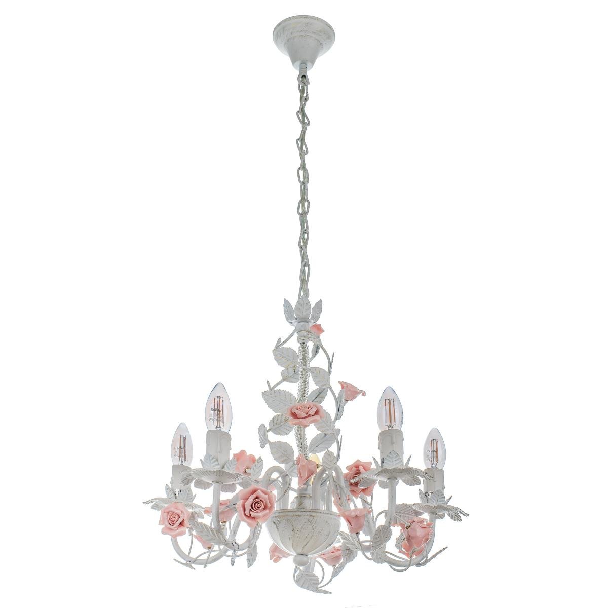 Люстра свічка підвісна Brille BKL-193S/5 флористика