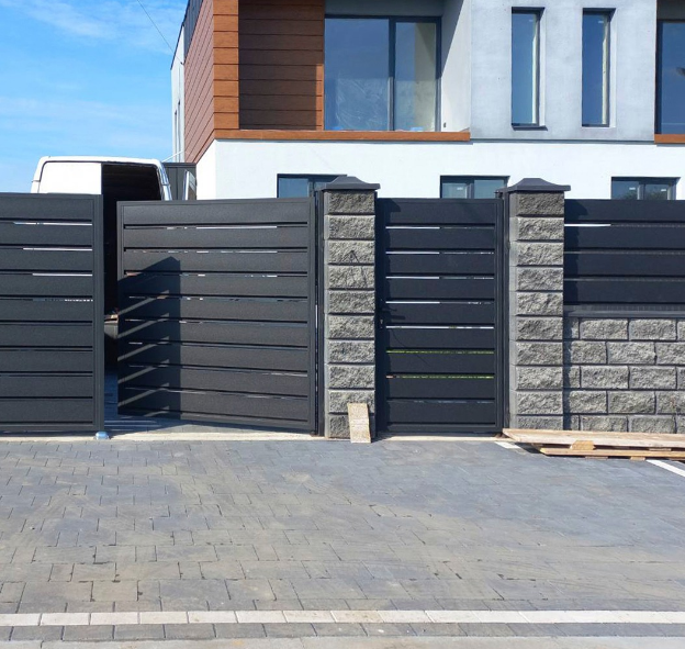 Ламель для забора Ранчо 145х2000 мм Ral 7016/Антрацитовый (576626) - фото 3