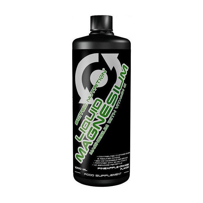 Магній Scitec Nutrition Liquid Magnesium 1000 мл Ананас та апельсин (01181-01)