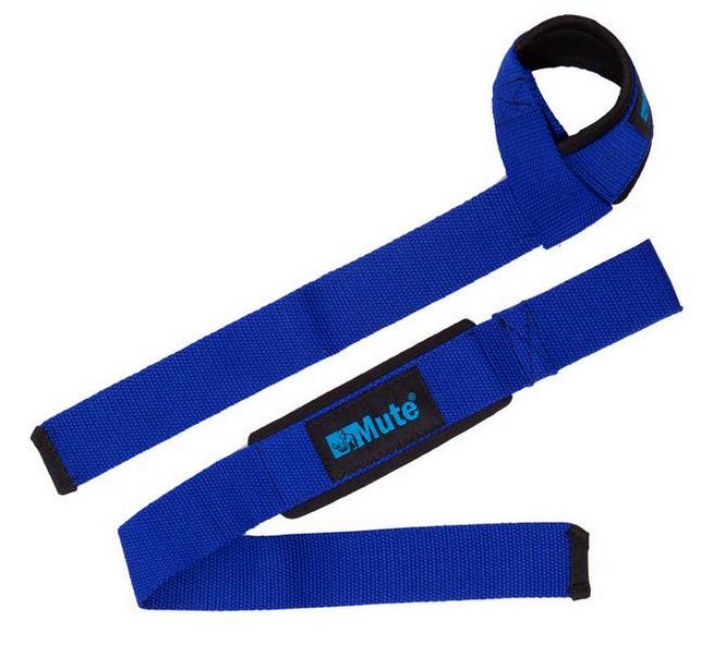 Лямки для тяги MUTE 9153-1 2 шт. Синий - фото 1