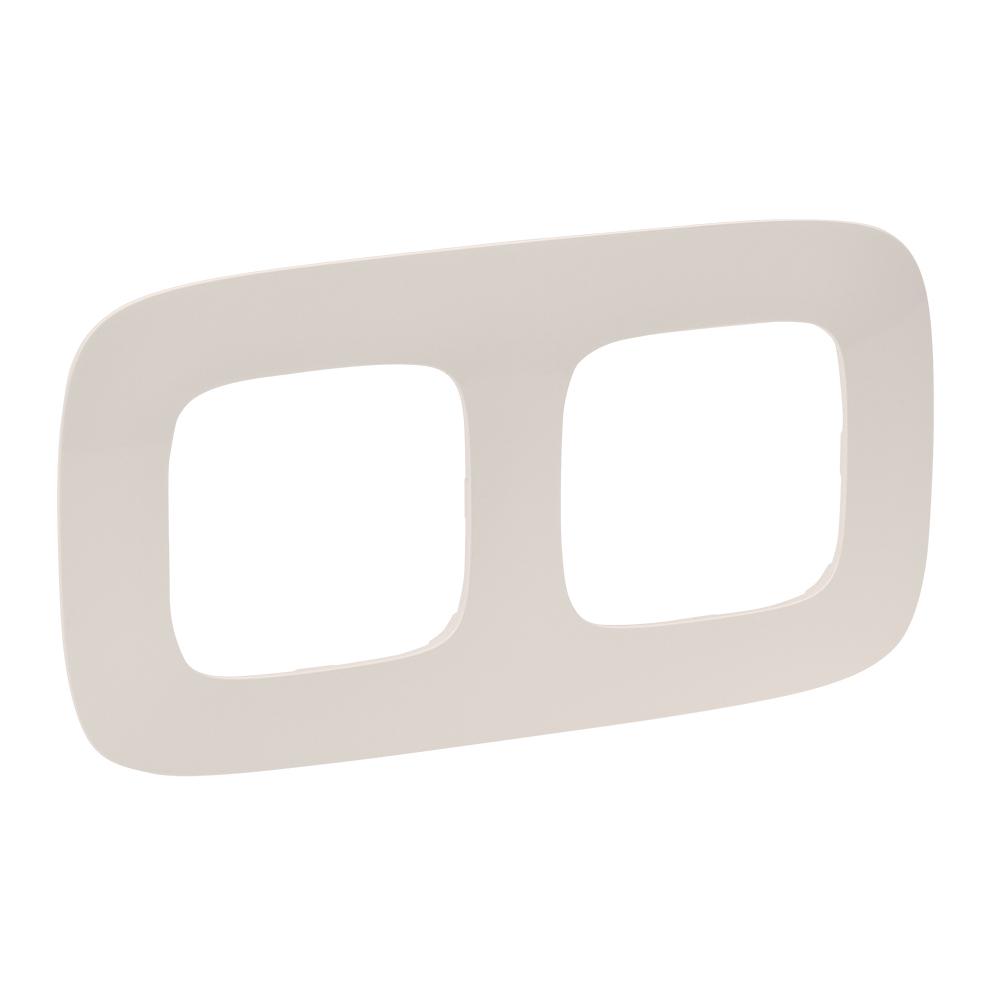 Рамка Legrand Valena Allure 2-постовая Слоновая кость (754312)