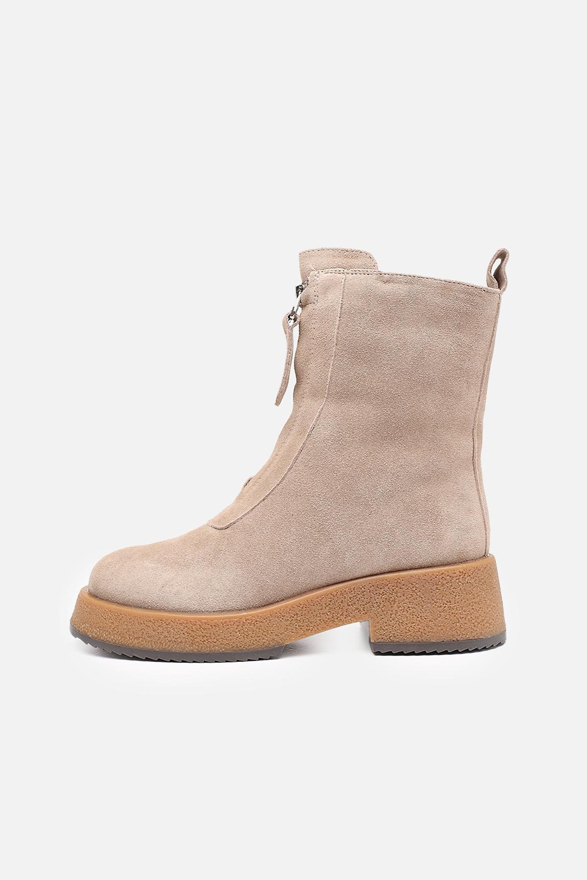 Ботинки женские цвет бежевый 38 ЦБ-00275803