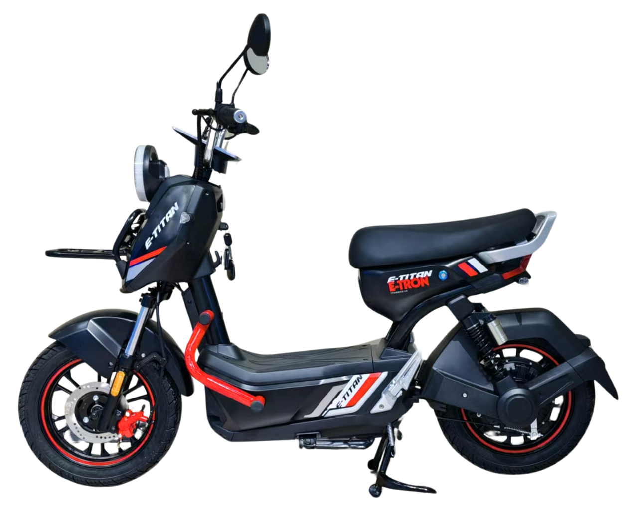 Электроскутер E-Titan E-tron 14" Черный