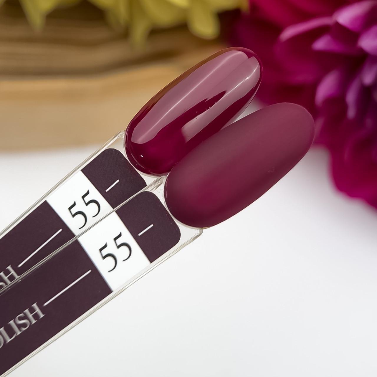 Гель-лак Crooz Gel Polish №55 8 мл Винный Гель-лак Crooz Gel Polish №55 8 мл Винный