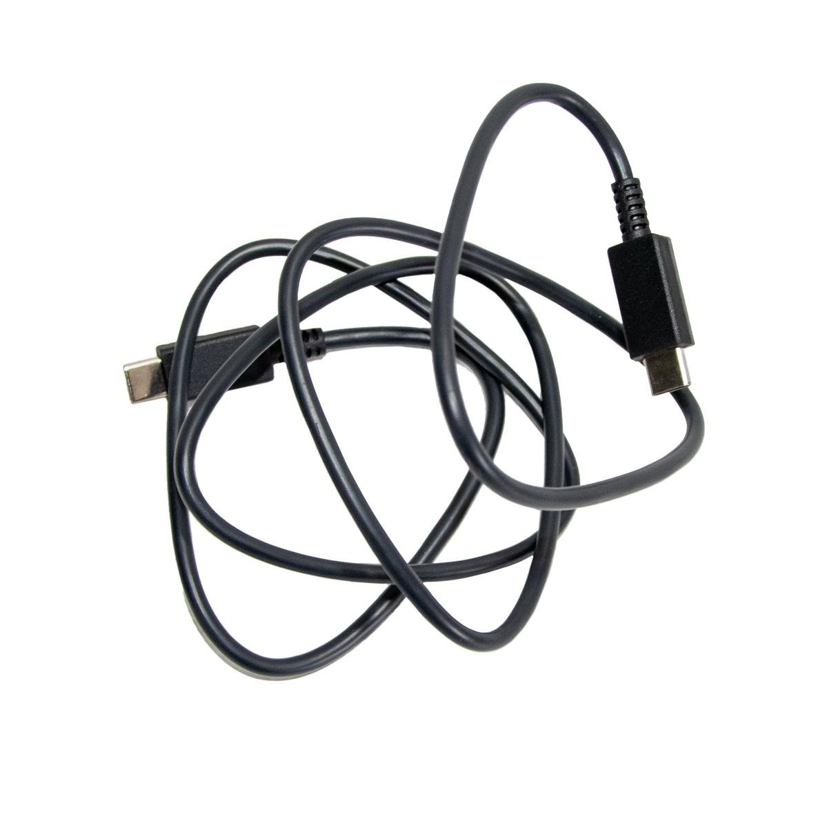 Кабель USB Type-C to Type-C 1 м, 5A, чёрный — быстрая зарядка и передача данных (1010937-Black)