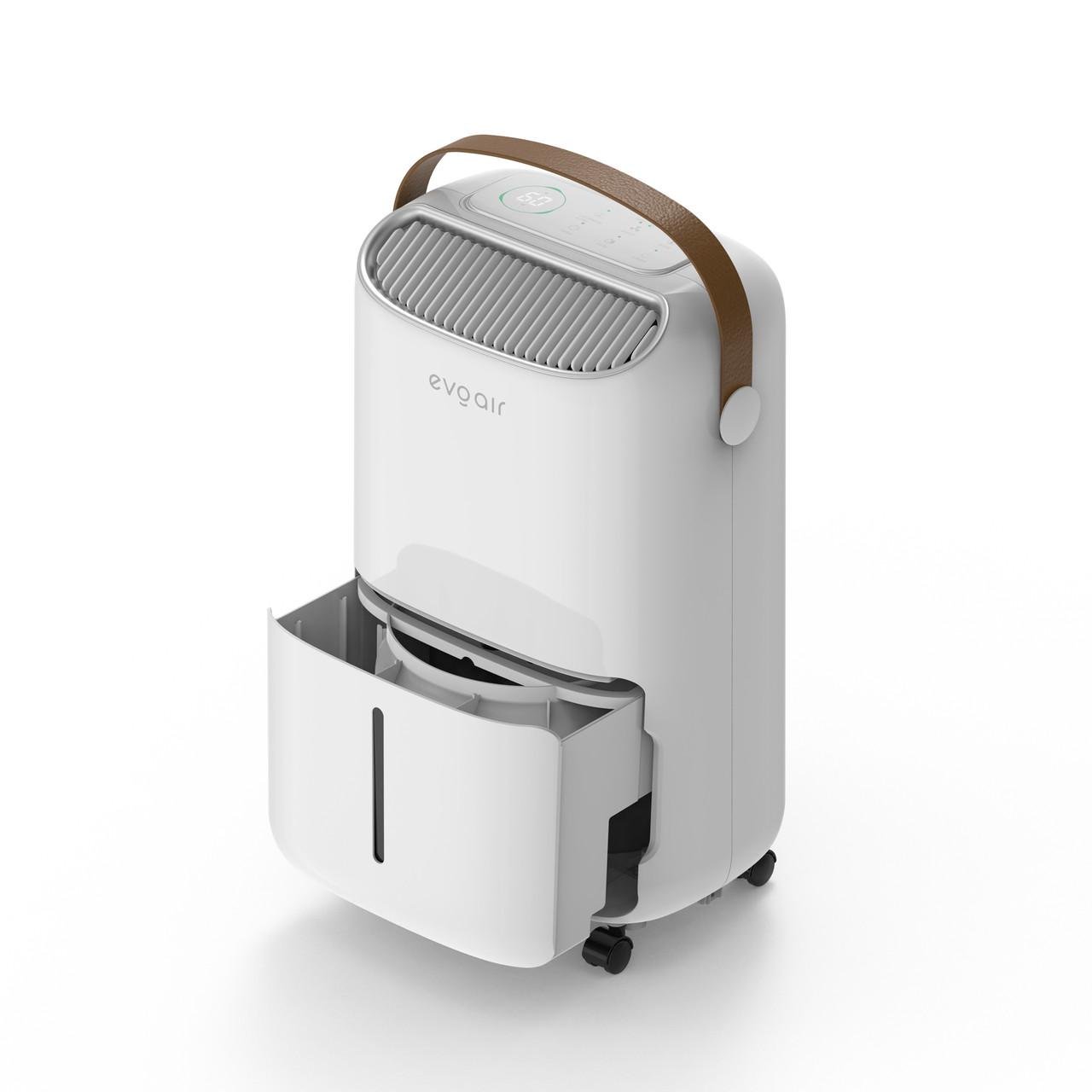 Осушувач повітря EvoAir NovaDry 12 Smart 12 л/24 год датчик вологості/іонізація/УФ-лампа/сушіння одягу резервуар 2,5 л (2662799598) - фото 7 Осушувач повітря EvoAir NovaDry 12 Smart 12 л/24 год датчик вологості/іонізація/УФ-лампа/сушіння одягу резервуар 2,5 л (2662799598) - фото 7