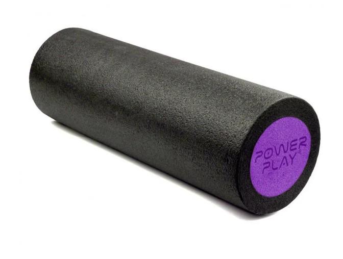 Масажний ролик гладкий PowerPlay 4021 Fitness Roller 30x15 см Чорно-фіолетовий (64128) - фото 5 Масажний ролик гладкий PowerPlay 4021 Fitness Roller 30x15 см Чорно-фіолетовий (64128) - фото 5