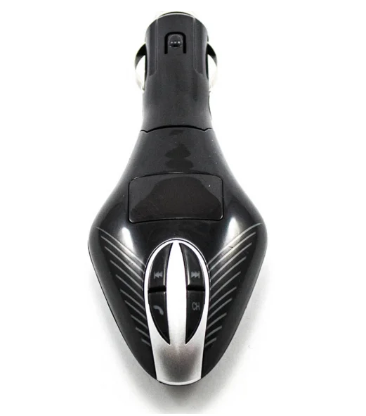 FM трансмітер в авто MP3 Bluetooth V7 10-24V Чорний