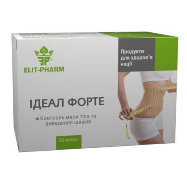 Жиросжигающий комплекс Elit-Pharm "Ідеал Форте" для понижения веса 50 капс. (28351708)