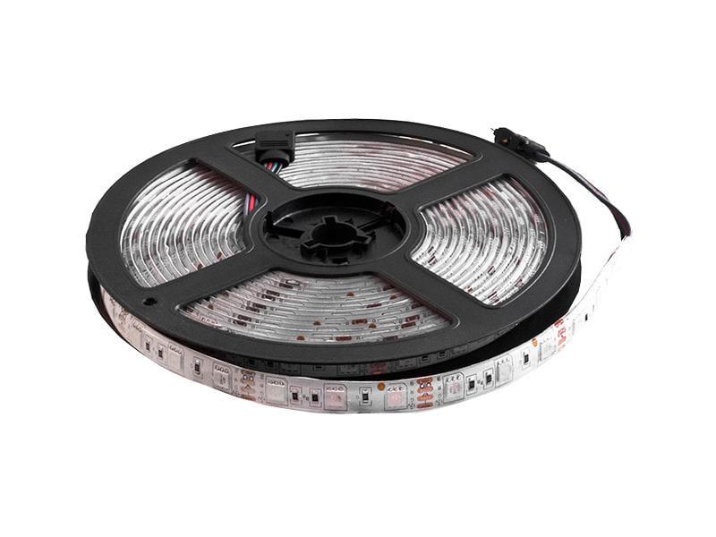 Светодиодная лента LED UA 5050 60 LED 10 мм 12 В 14,4 Вт/м IP65 двойная плата RGB (372) Светодиодная лента LED UA 5050 60 LED 10 мм 12 В 14,4 Вт/м IP65 двойная плата RGB (372)
