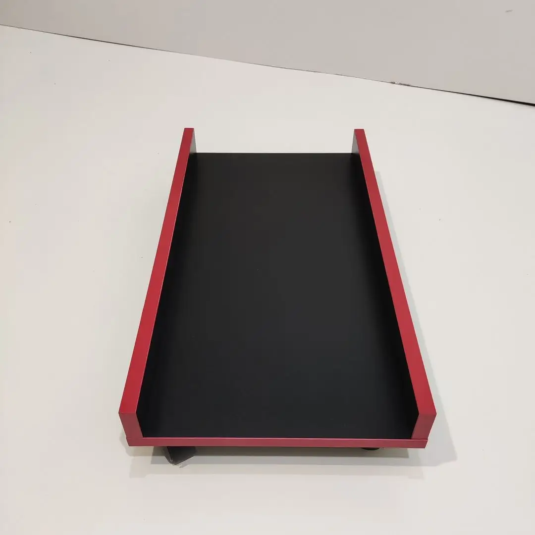 Подставка для системного блока компьютера Drom 30х55 см Черный/Красный - фото 2