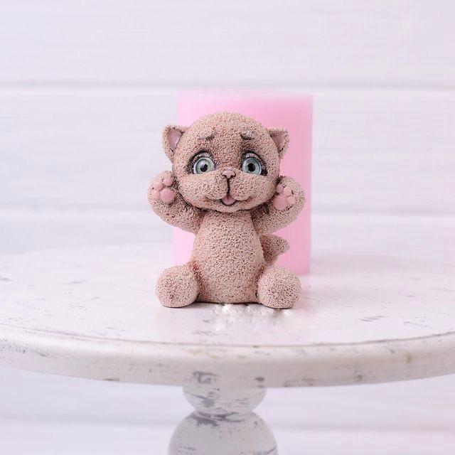 Молд силиконовый Orehova Котенок 2 (8075)