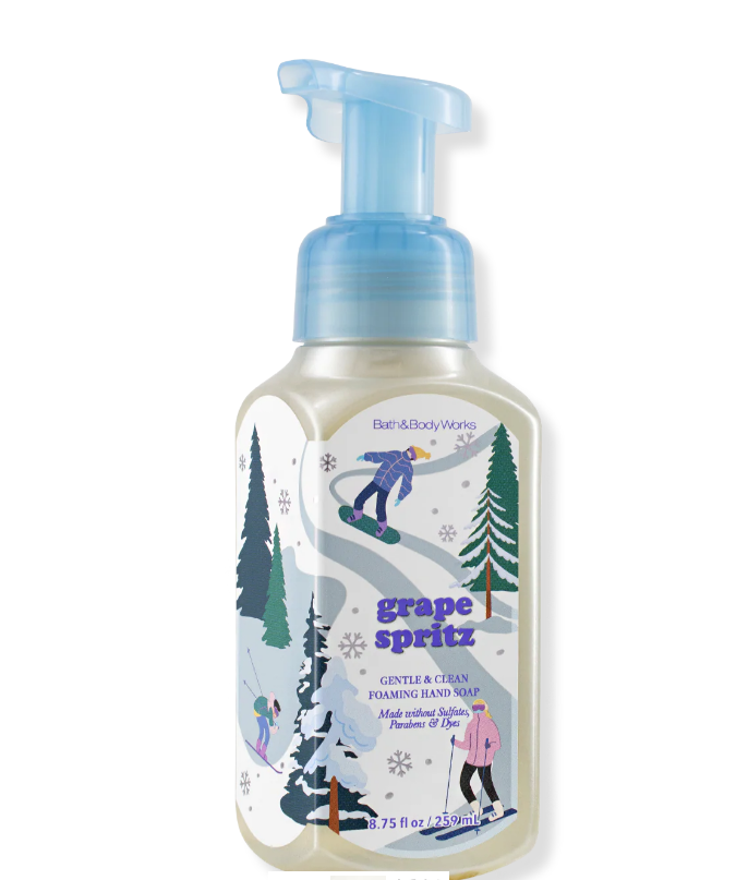Мило-піна для рук Bath & Body Works Grape Spritz Gentle & Clean Foaming Hand Soap 259 мл (667659420537)