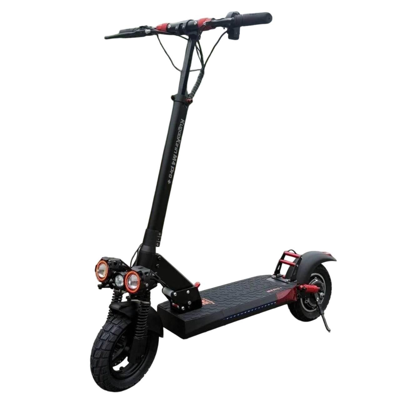 Электросамокат KugooKirin M4 PRO Plus 1000W 18Ah NFC ключи 3 фары