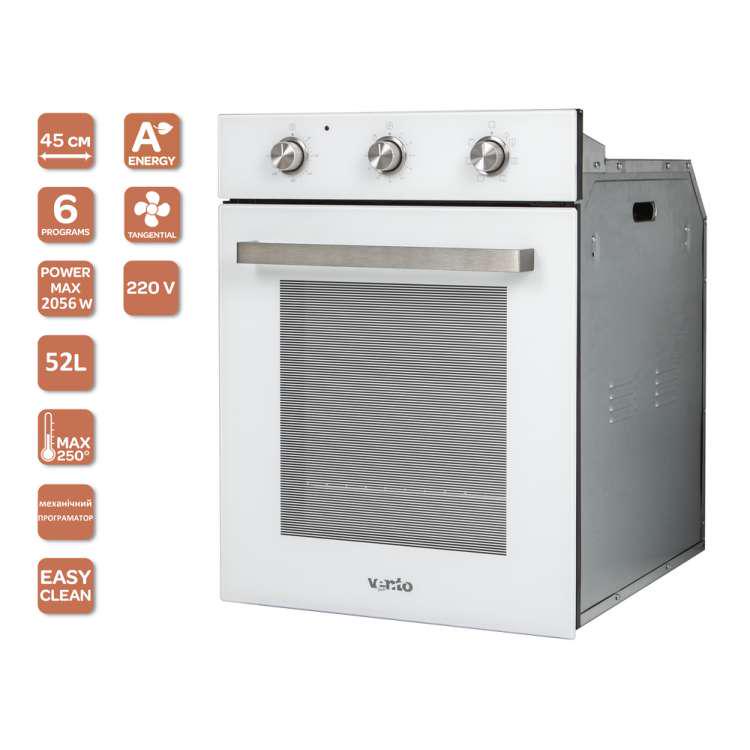 Духовой шкаф Ventolux SOHO 6 MT (WH) - фото 6 Духовой шкаф Ventolux SOHO 6 MT (WH) - фото 6