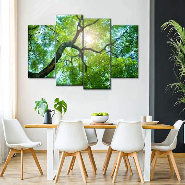 Модульная картина KIL Art Тихая гавань из четырех частей 129x90 см (M4_L_80)
