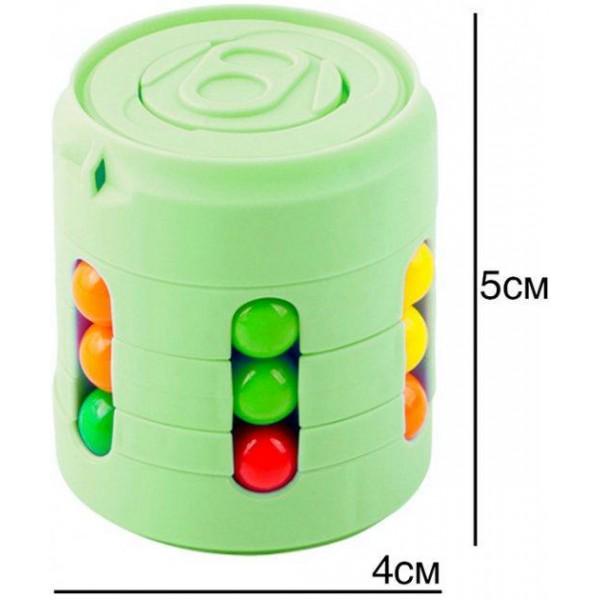 Головоломка антистресс для детей Cans Spinner Cube - фото 3