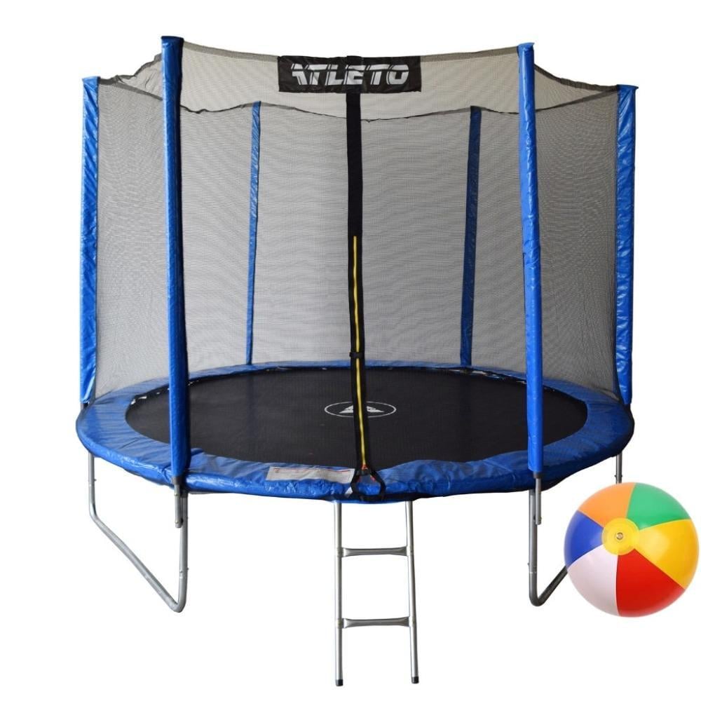 Батут детский Atleto 312 см с внешней защитной сеткой и лесенкой (29-76-42400471) Батут детский Atleto 312 см с внешней защитной сеткой и лесенкой (29-76-42400471)