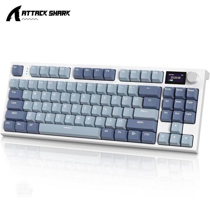 Клавіатура ігрова attack shark K86 бездротова механічна із RGB підсвічуванням з підтримкою HOT-SWAP - фото 2