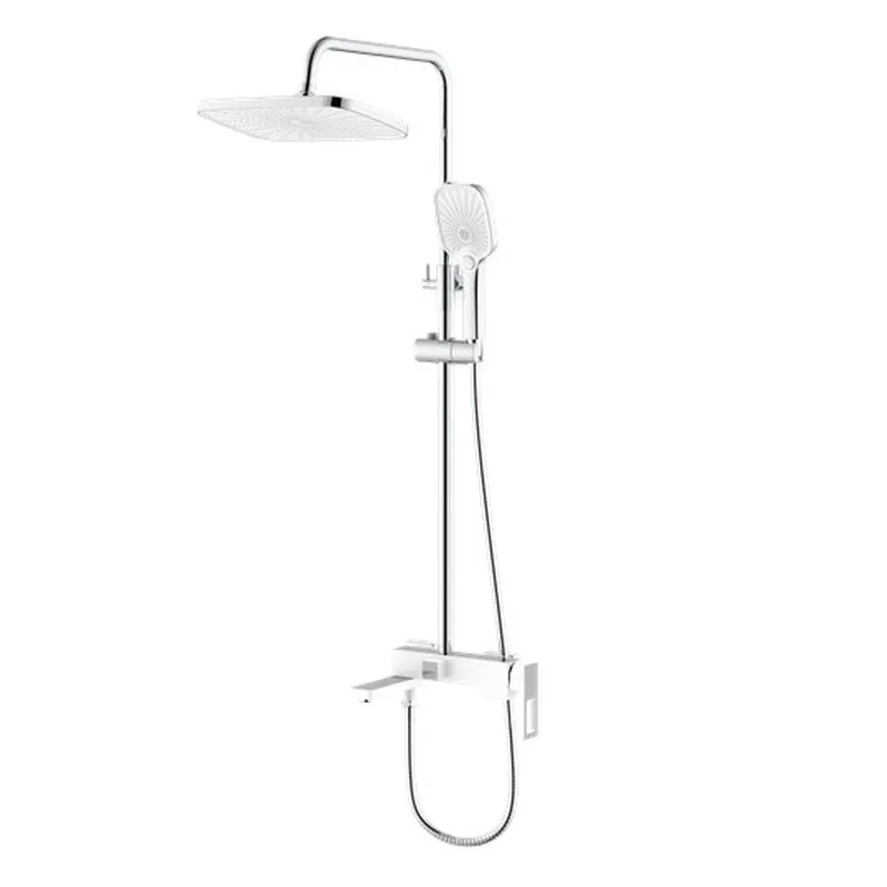 Колонна душевая MIXXUS WALTER со смесителем 009-J White/Chrome (MI6622) Колонна душевая MIXXUS WALTER со смесителем 009-J White/Chrome (MI6622)