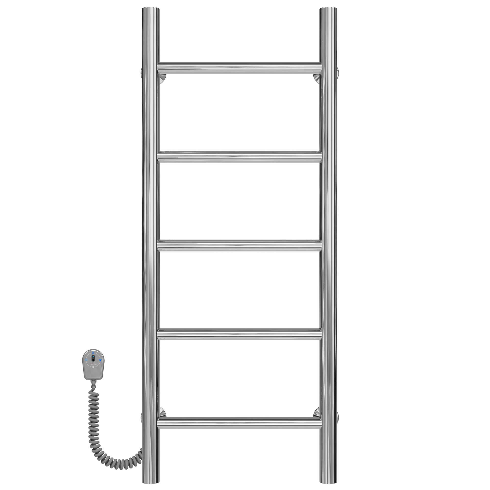 Полотенцесушитель электрический Deffi Орион П5 EF16 нержавеющая сталь 200х800 мм Хром (C.OR.80.20.5.ECL5)