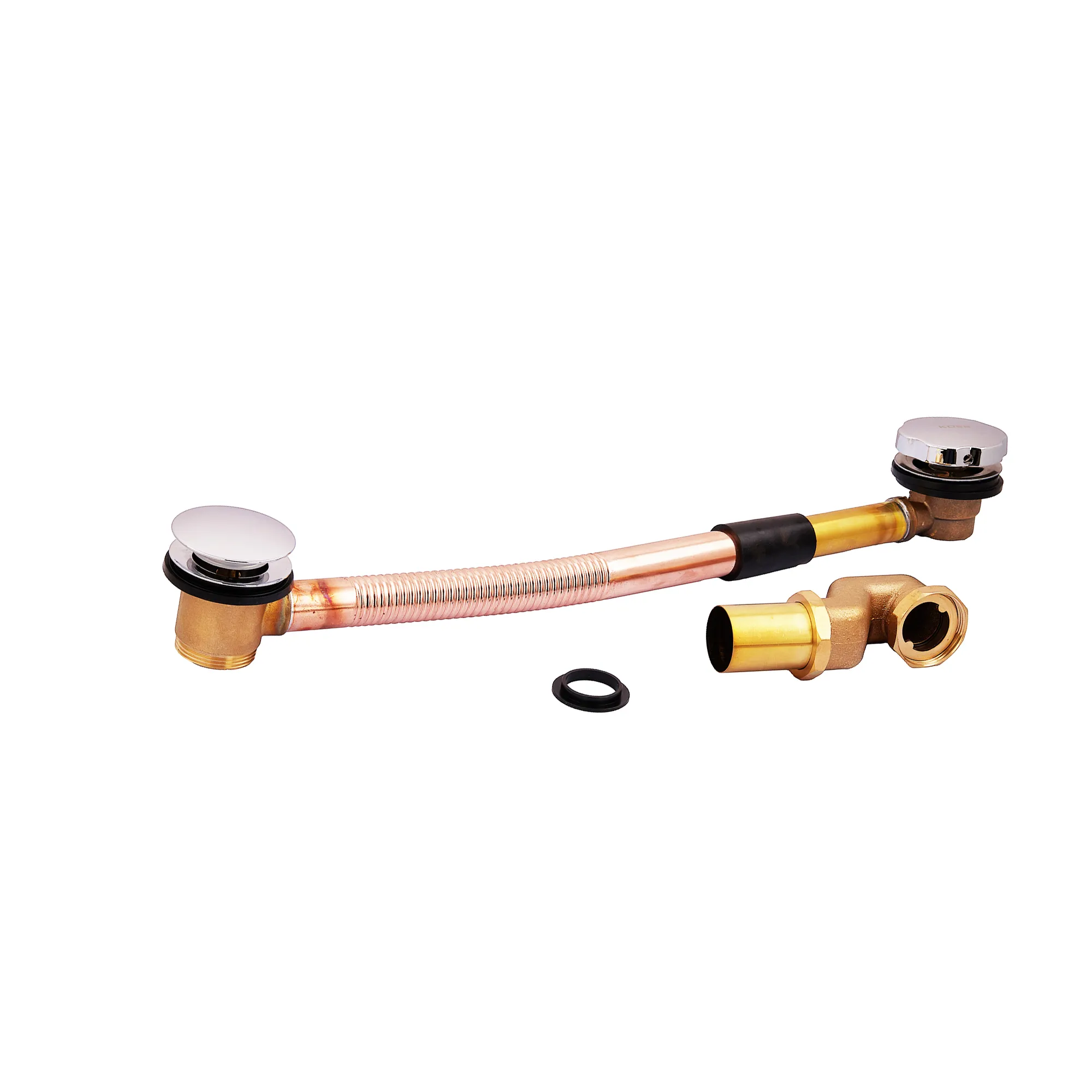 Сифон для ванни KOER BD-01-01 Click-Clack з переливом без ревізії 1 1/2" Хром (KR5196) Сифон для ванни KOER BD-01-01 Click-Clack з переливом без ревізії 1 1/2" Хром (KR5196)