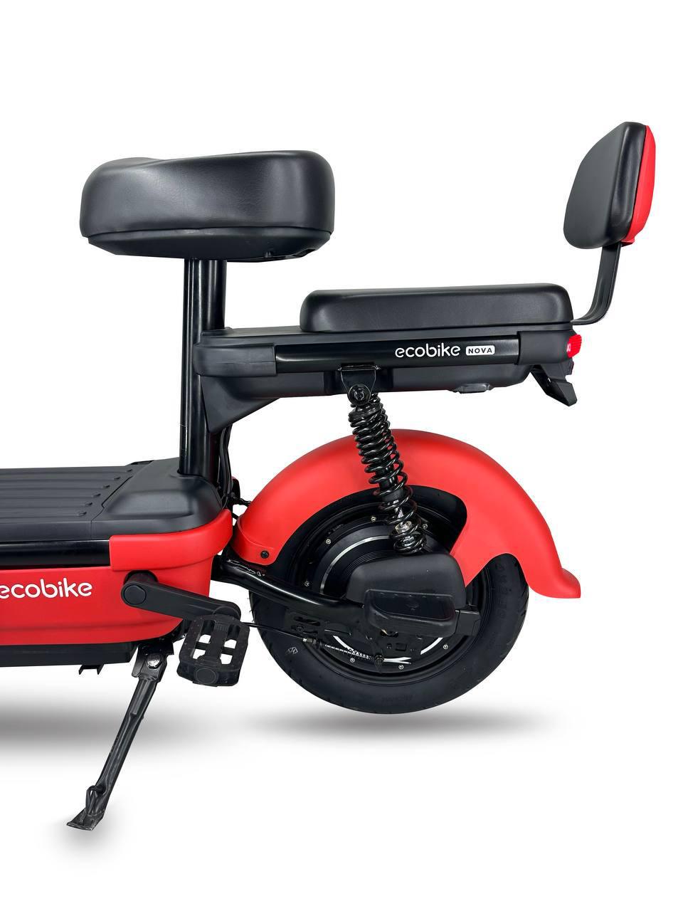 Електроскутер ECOBIKE Nova 15 Ah 48V 500W Червоний - фото 3