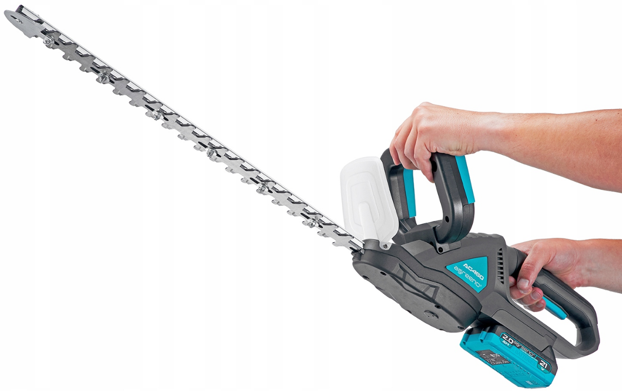 Кущоріз акумуляторний AGREENO 50 см 20 В з 2 акумуляторами 2 Аг (AG460) - фото 9 Кущоріз акумуляторний AGREENO 50 см 20 В з 2 акумуляторами 2 Аг (AG460) - фото 9