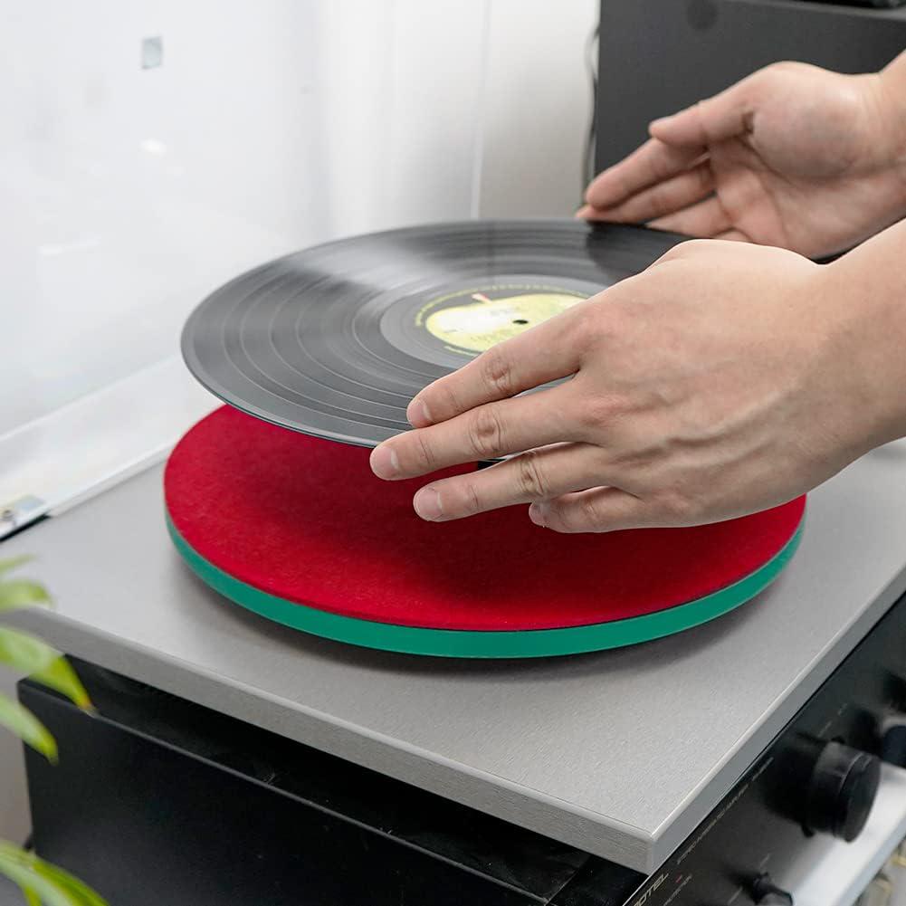 Сліпмат для вінілового програвача Червоний - фото 4 Сліпмат для вінілового програвача Червоний - фото 4