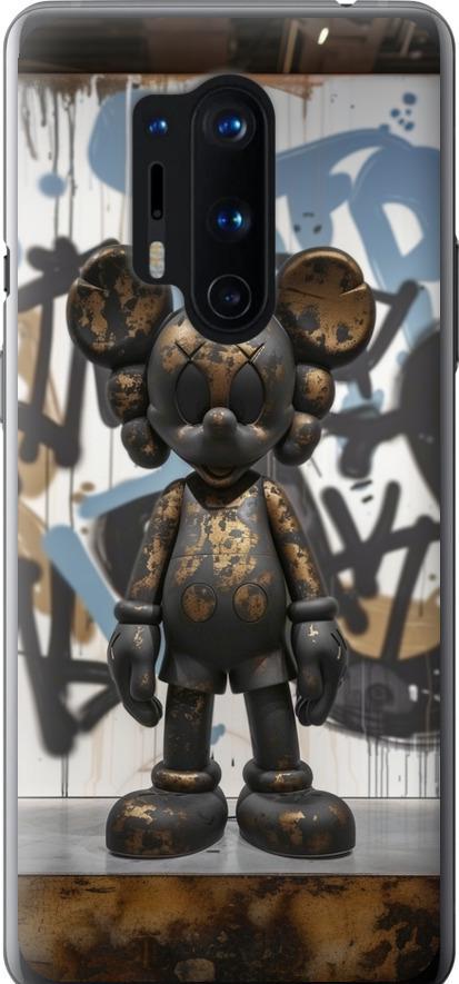 Чехол на OnePlus 8 Pro Bronze kaws v2 (6098u-1896-42517)