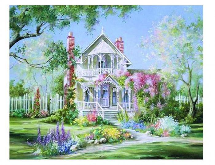 Картина по номерам Идейка Волшебный сад 40x50 см (skl-КНО299)