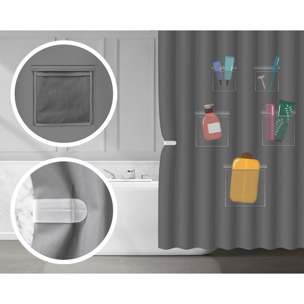 Шторка в ванную AWD interior ЕВА 200х180 см (AWD02101958) - фото 5 Шторка в ванную AWD interior ЕВА 200х180 см (AWD02101958) - фото 5