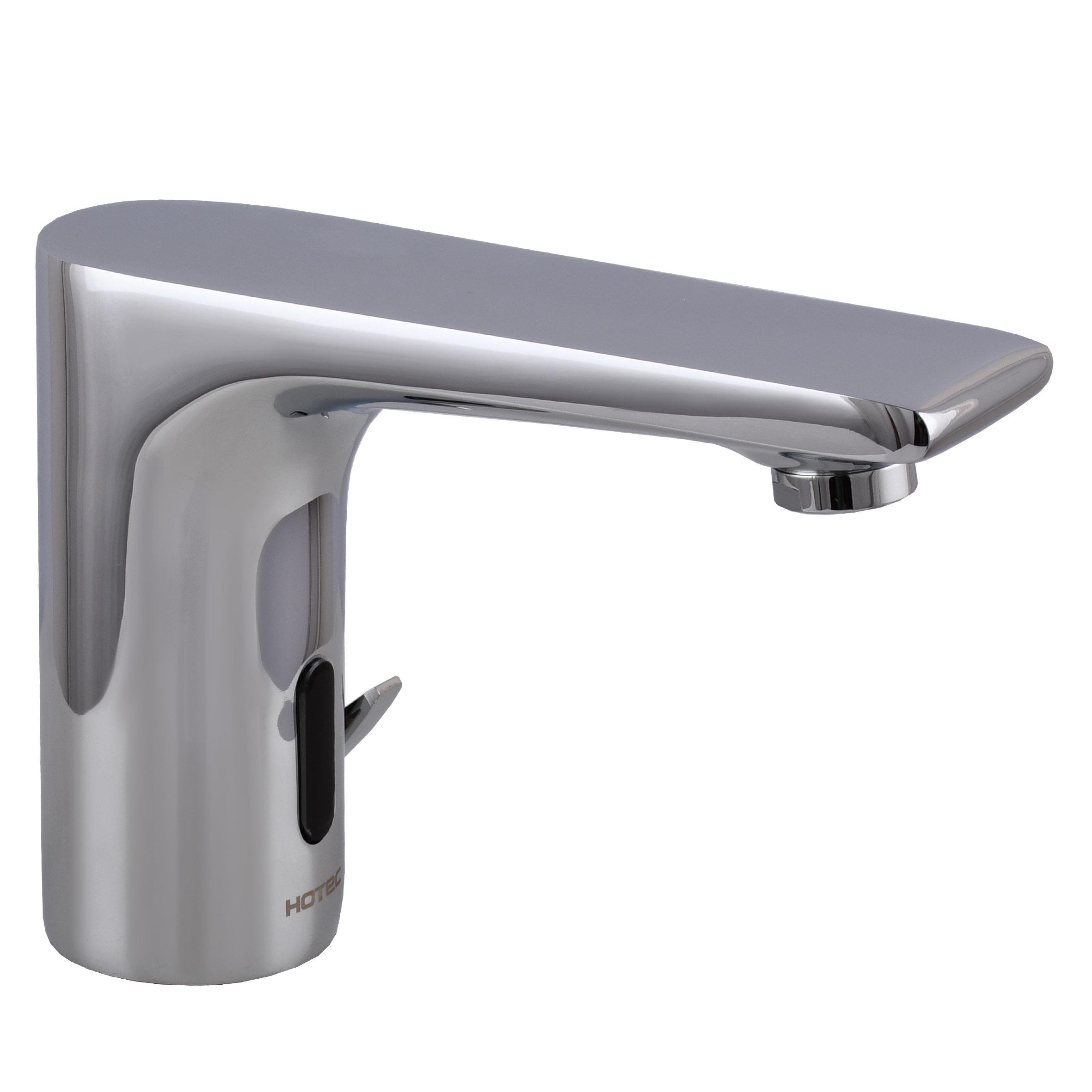 Змішувач сенсорний для умивальника HOTEC 19.117-DC/AC 220V/6V з трансформатором (000030273)