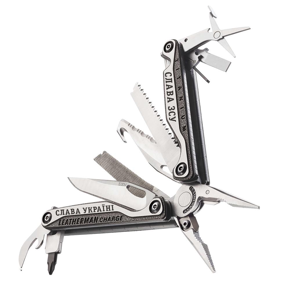Мультитул Leatherman CHARGE TTI Plus ЗСУ - фото 3