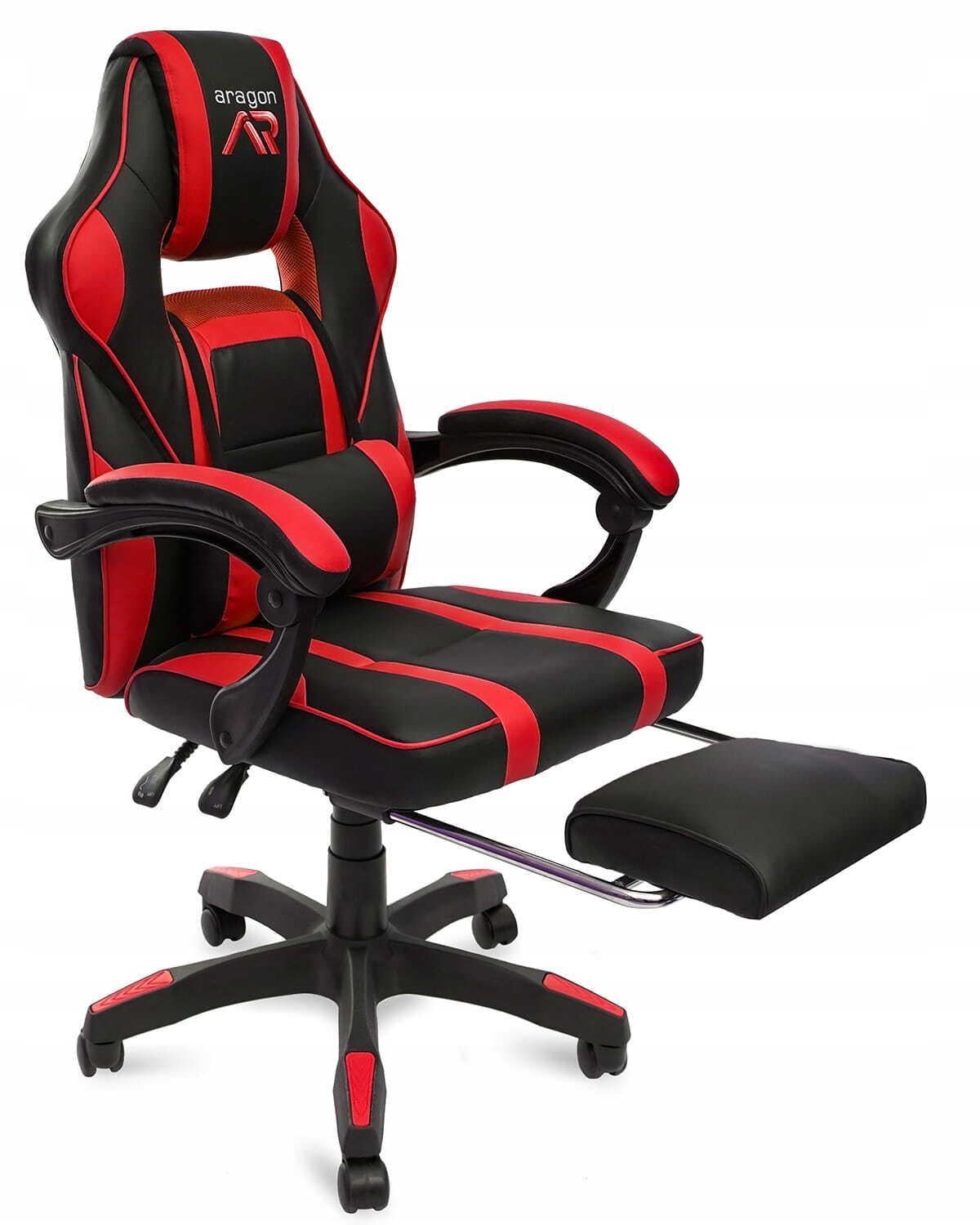 Крісло офісне ігрове Jumi Aguri Червоний