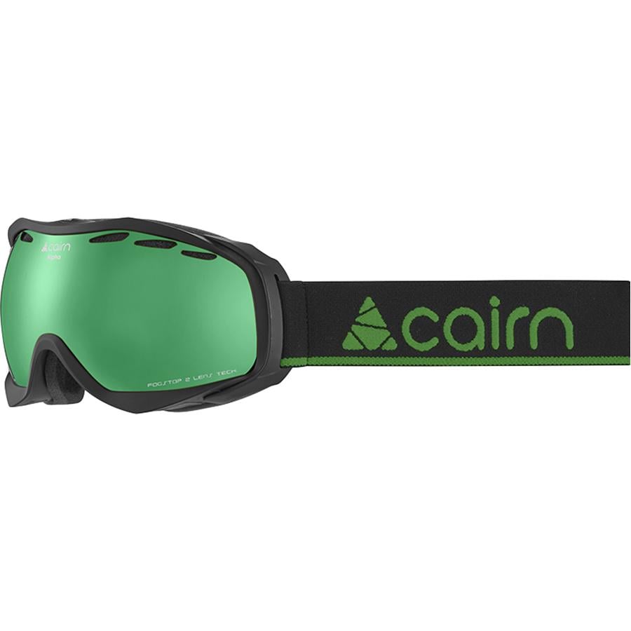 Маска Cairn Alpha SPX3 mirror Black/Green