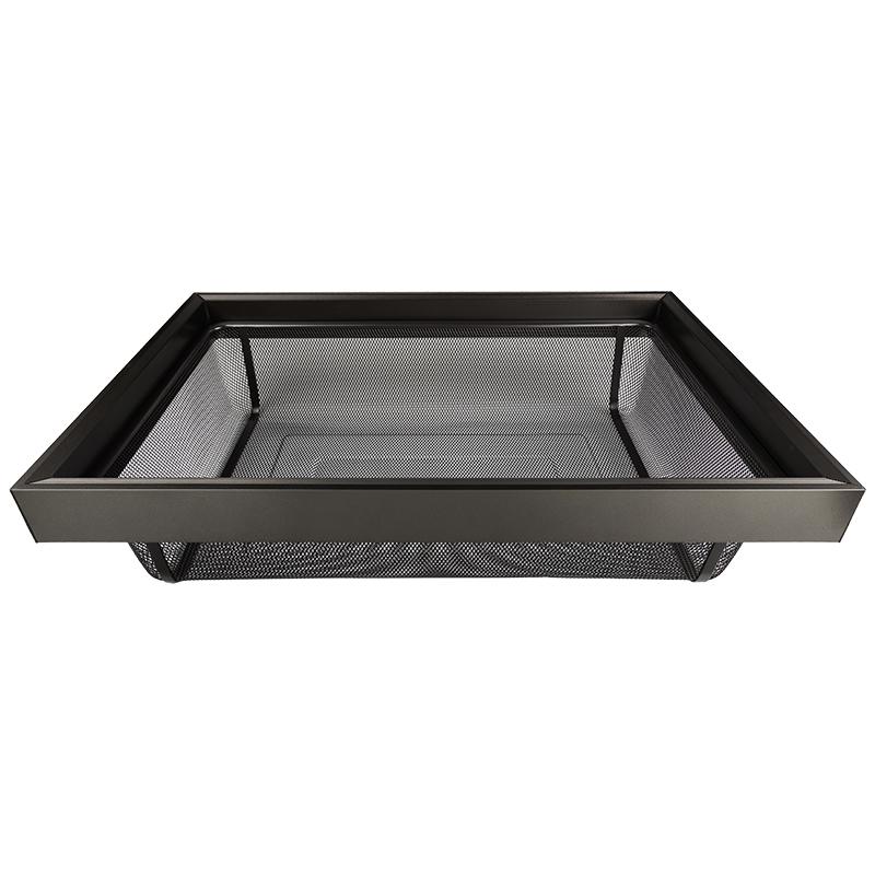 Кошик для одягу Muller металева сітка 800/761/795 мм Онікс (4412) - фото 2 Кошик для одягу Muller металева сітка 800/761/795 мм Онікс (4412) - фото 2