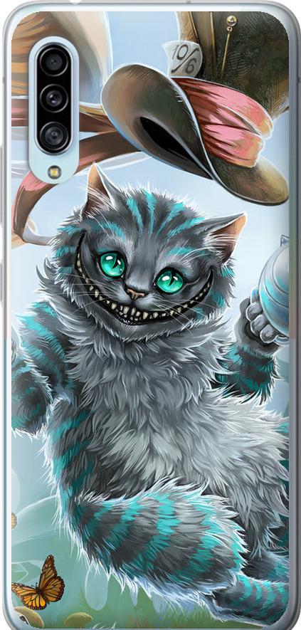 Чехол на Samsung Galaxy A90 5G Чеширский кот 2 (3993u-1800-42517)