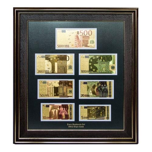 Панно банкноты с золотым напылением Гранд Презент Все банкноты EURO 51х59 см (ГП60093) Панно банкноты с золотым напылением Гранд Презент Все банкноты EURO 51х59 см (ГП60093)