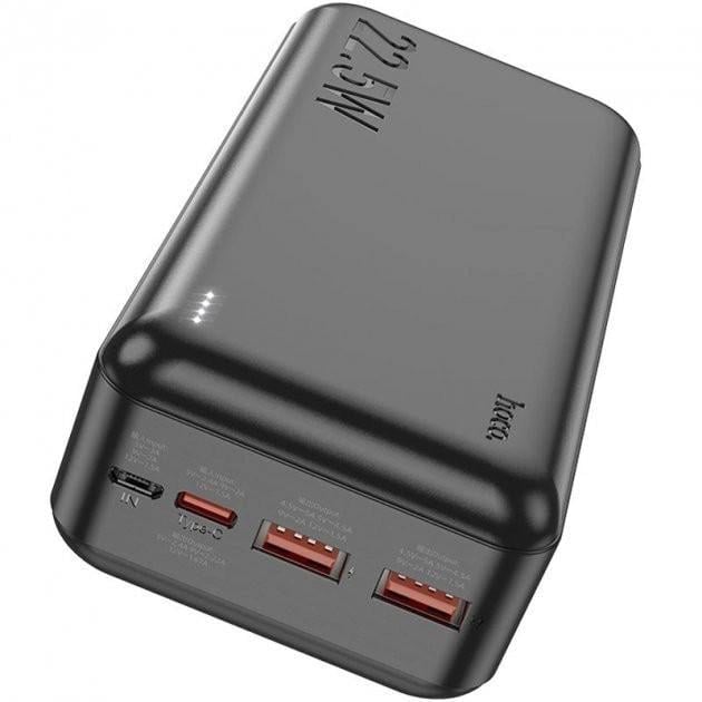 Павербанк Hoco J101B Astute 30000 mAh 22,5 W Black (000230) - фото 3 Павербанк Hoco J101B Astute 30000 mAh 22,5 W Black (000230) - фото 3