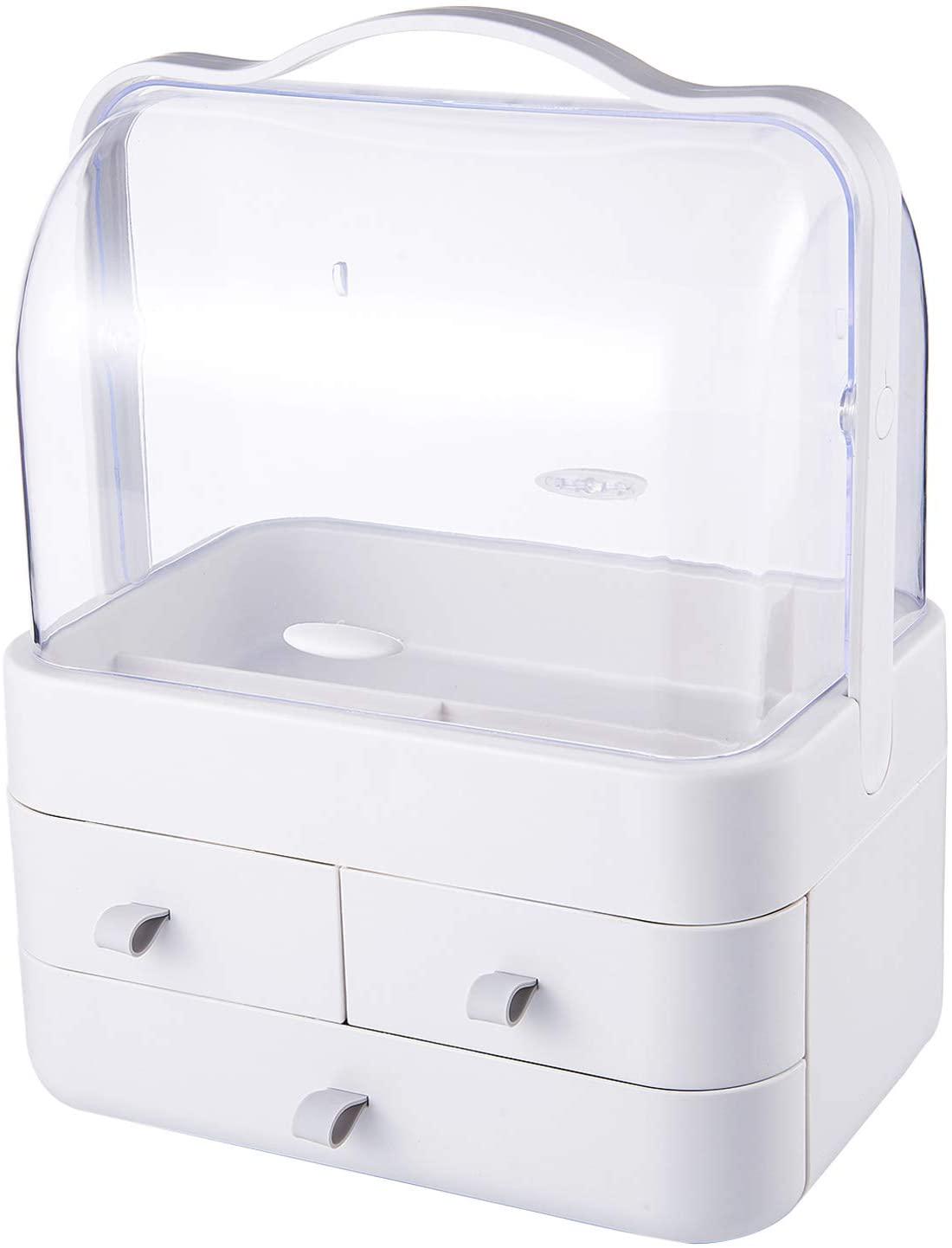 Органайзер для косметики на 4 секции Белый (472962-Prob)