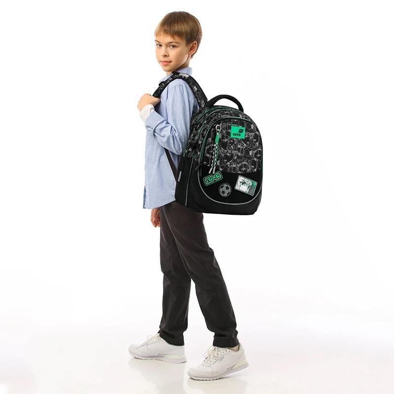 Школьный рюкзак KITE Education Good Mood 18 л Черный (K26-700M-5)
