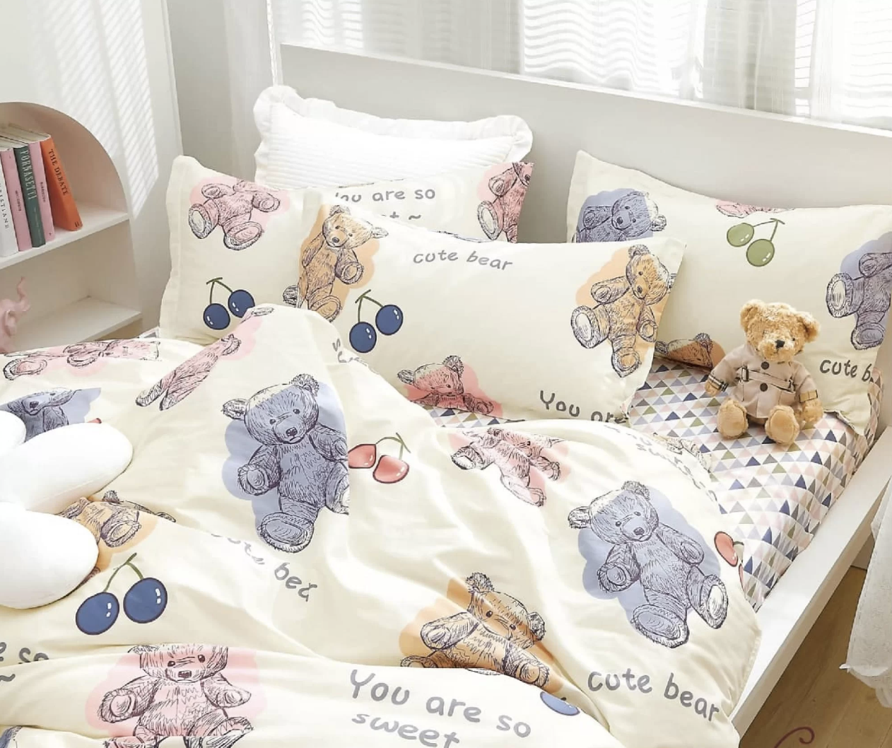 Детское постельное белье Viluta Мишки твил сатин