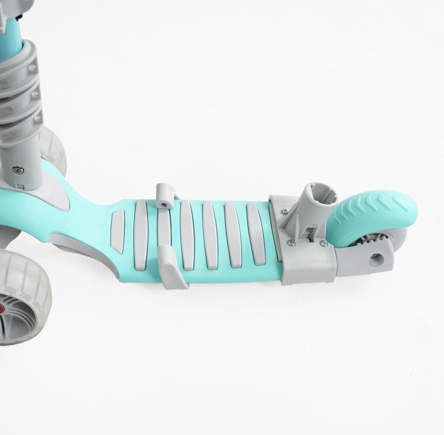 Самокат Best Scooter 5в1 P-67303/1 захисний бампер/PU колеса зі світлом/в коробці (25013621) - фото 5 Самокат Best Scooter 5в1 P-67303/1 захисний бампер/PU колеса зі світлом/в коробці (25013621) - фото 5