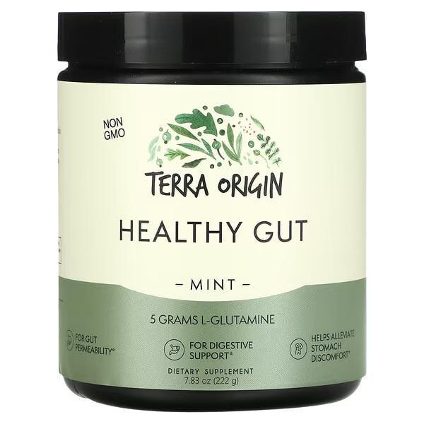 Добавка Terra Origin для нормализации функций желудочно-кишечного тракта вкус мяты 222 г 7,83 унции