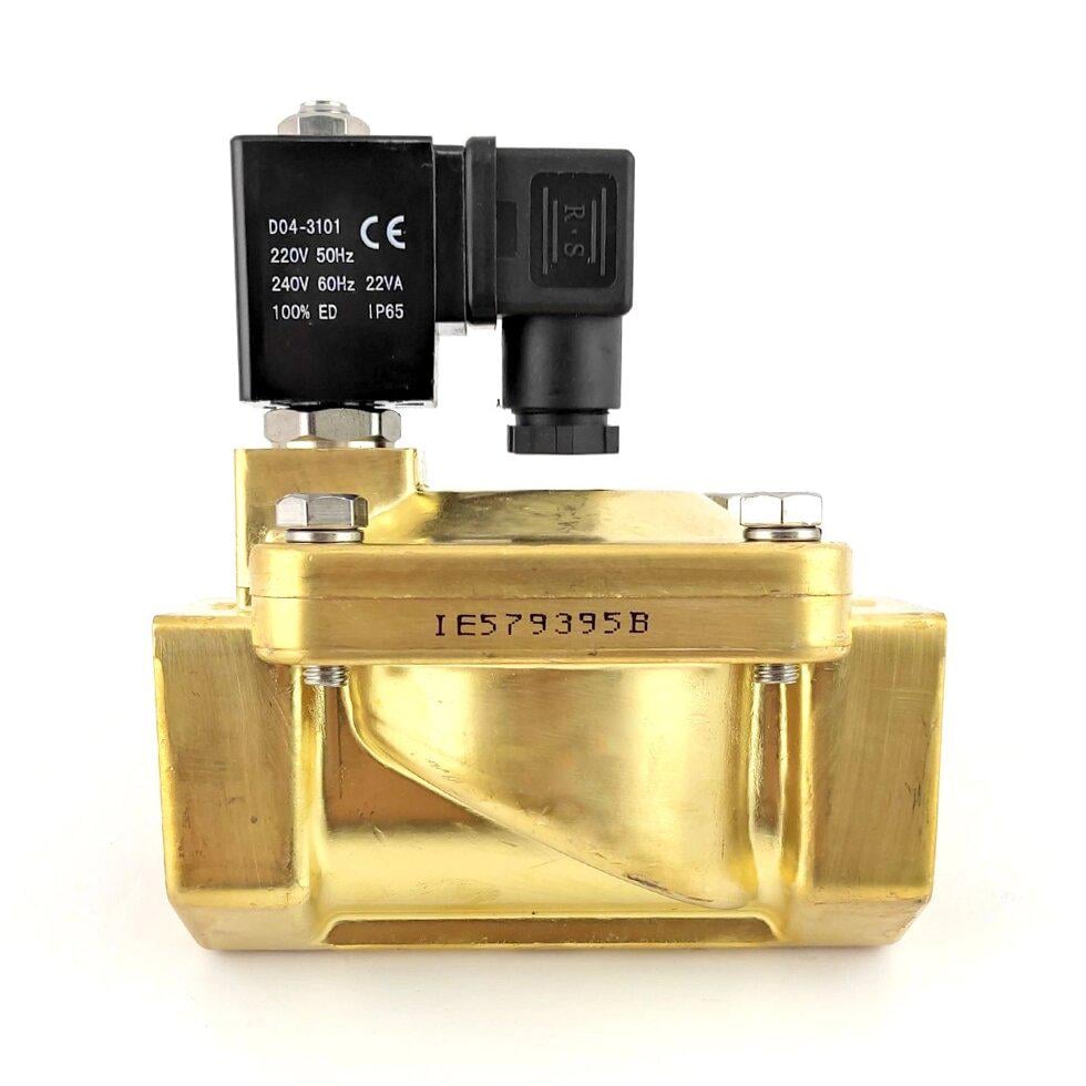Нормально закрытый клапан косвенного действия 1,5" RSP-40-E-AC220V 0,3-16 bar (66778802881)