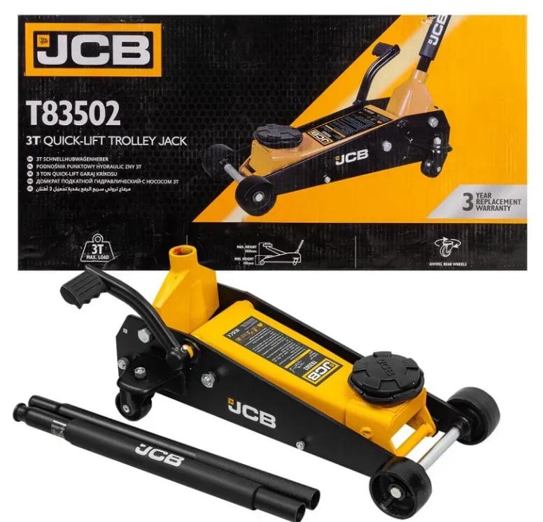 Домкрат подкатной гидравлический JCB Tools T83502 3 т - фото 4