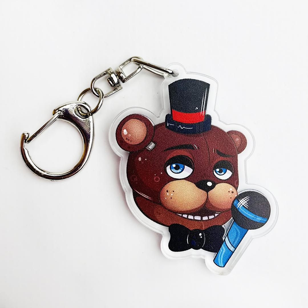 Брелок акриловый Five Nights at Freddys Freddy Fazbear (00000002806)