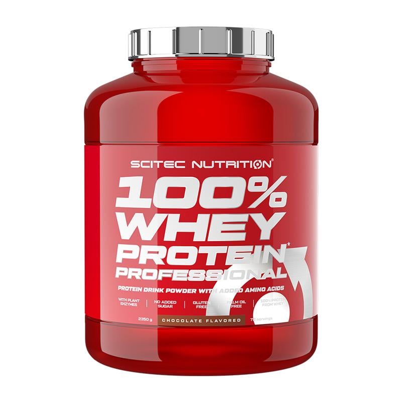 Протеин сывороточный Scitec Nutrition 100% Whey Protein Professional 2,3 кг Кокос Протеин сывороточный Scitec Nutrition 100% Whey Protein Professional 2,3 кг Кокос